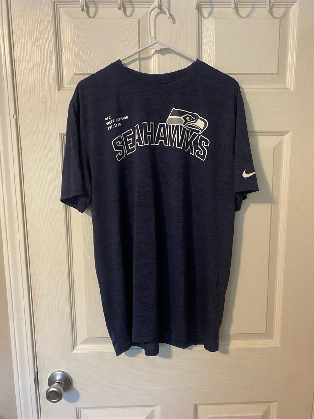 Nike Navy Seattle Seahawks Short-Sleeve Tee